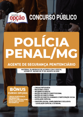 Apostila Polícia Penal MG - Agente de Segurança Penitenciário