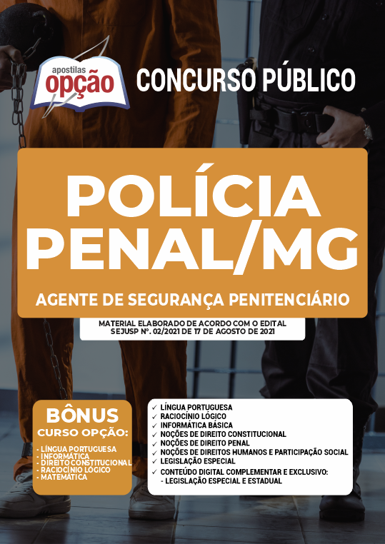 Concurso Polícia Penal MG - Legislação Especial - Questões de