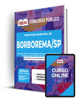 Apostila Prefeitura de Borborema - SP - Comum aos Cargos de Ensino Fundamental