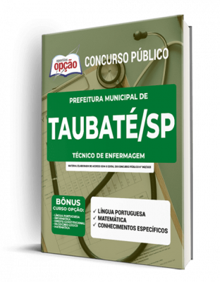 Apostila Prefeitura de Taubaté - SP - Técnico de Enfermagem