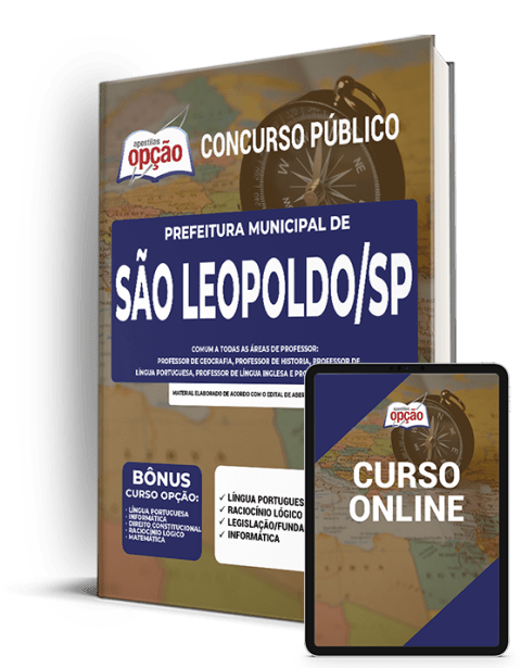 Apostila Prefeitura de São Leopoldo RS 2021 Comum Professor