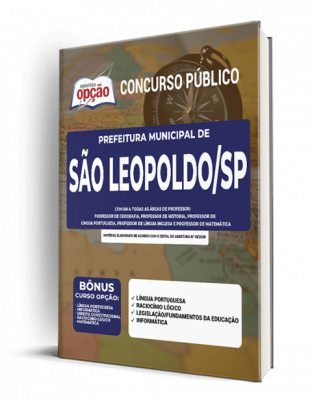Apostila Prefeitura de São Leopoldo - RS - Comum a Todas as Áreas de Professor