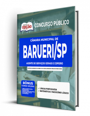 Apostila Câmara de Barueri - SP - Agente de Serviços Gerais e Copeiro