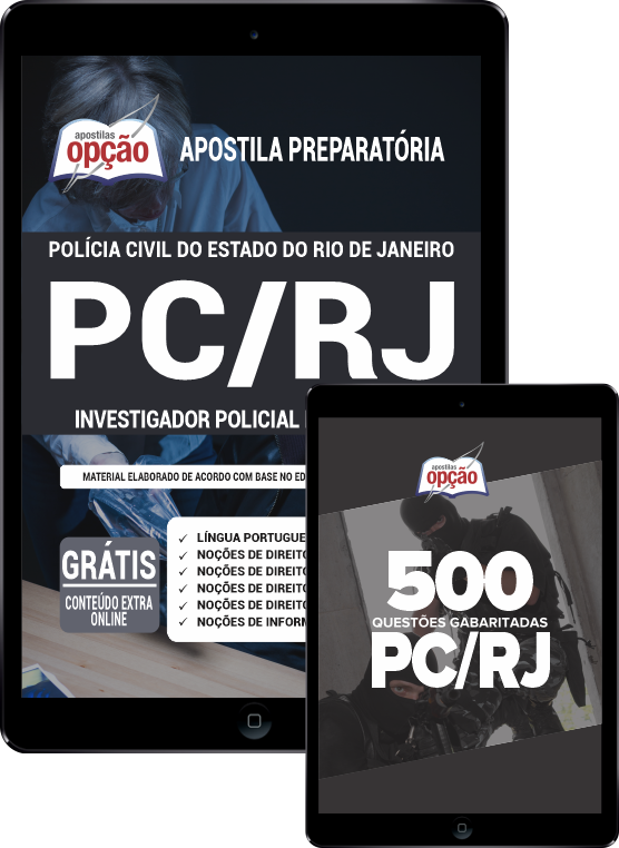 Combo PC-RJ Investigador Policial