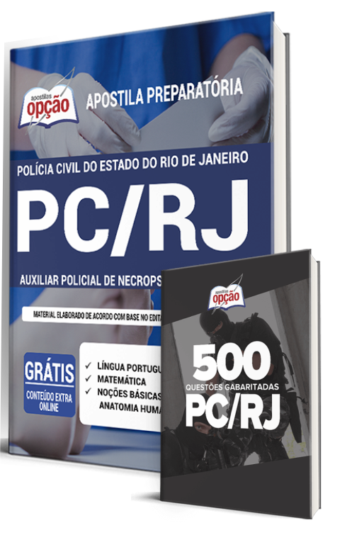 Combo PC-RJ Auxiliar Policial de Necropsia
