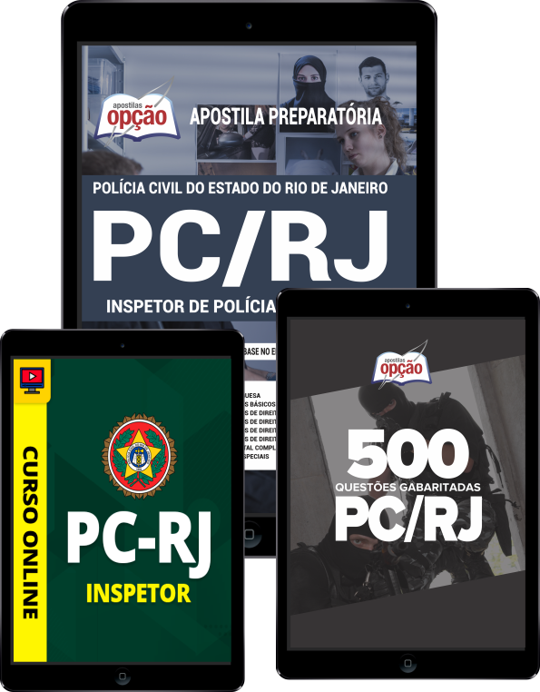 Combo PC-RJ Inspetor de Polícia