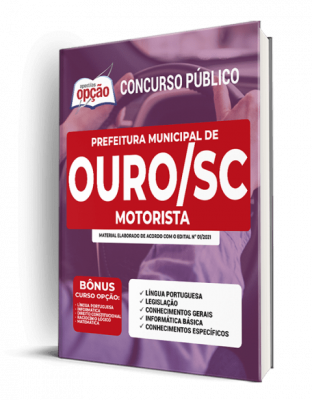 Apostila Prefeitura de Ouro - SC - Motorista