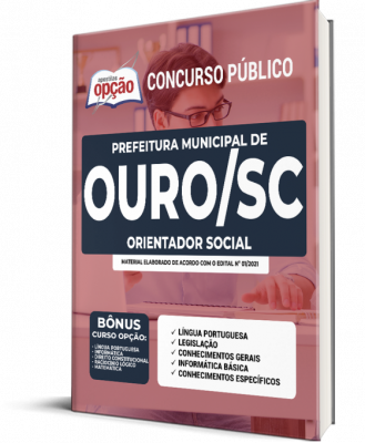 Apostila Prefeitura de Ouro - SC - Orientador Social