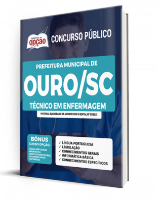 Apostila Prefeitura de Ouro - SC - Técnico em Enfermagem