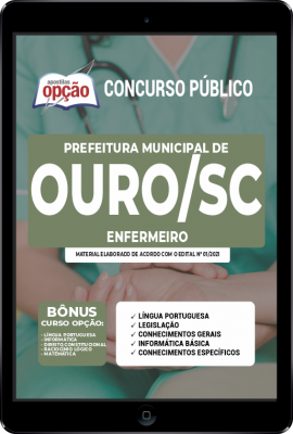 Apostila Prefeitura de Ouro - SC em PDF - Enfermeiro