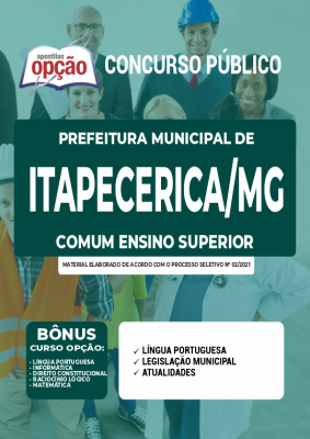 Apostila Prefeitura de Itapecerica - MG - Comum aos Cargos de Ensino Superior