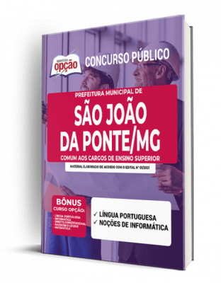 Apostila Prefeitura de São João da Ponte - MG - Comum aos Cargos de Ensino Superior