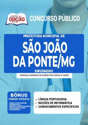 Apostila Prefeitura de São João da Ponte - MG - Enfermeiro