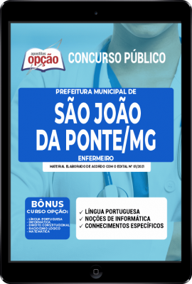 Apostila Prefeitura de São João da Ponte - MG em PDF - Enfermeiro