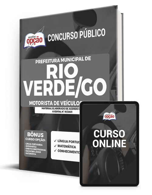 Apostila Pref de Rio Verde - GO 2021 - Motorista de Veículos Leves