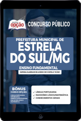 Apostila Prefeitura de Estrela do Sul - MG em PDF - Ensino Fundamental