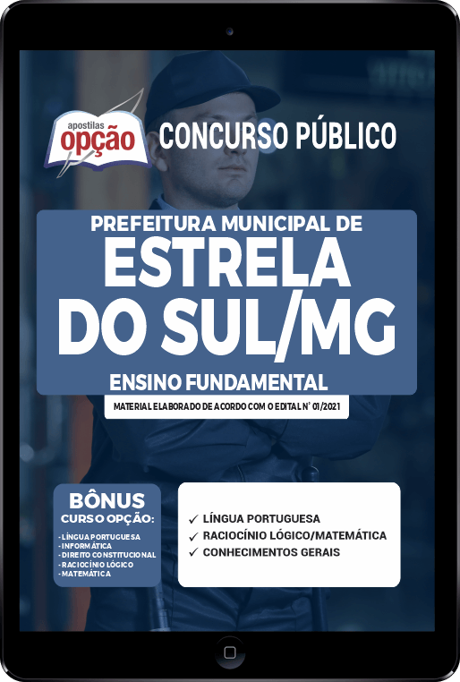 Apostila Prefeitura de Estrela do Sul MG PDF - Ensino Fundamental 2021