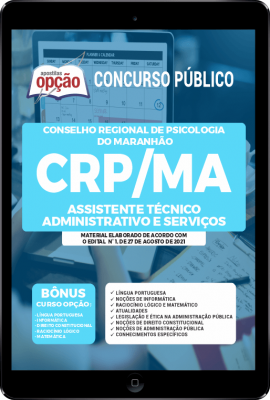 Apostila CRP-MA em PDF - Assistente Técnico Administrativo e Serviços