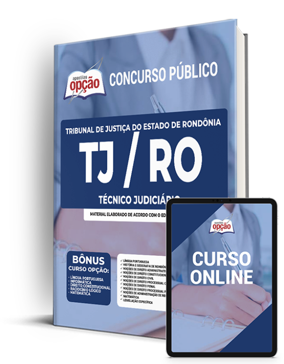 Apostila TJ-RO 2021 - Técnico Judiciário