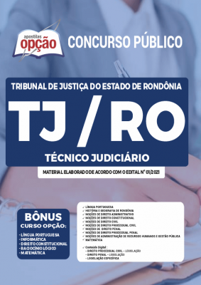 Apostila TJ-RO - Técnico Judiciário