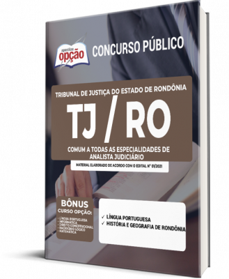 Apostila TJ-RO - Comum a Todas as Especialidades de Analista Judiciário