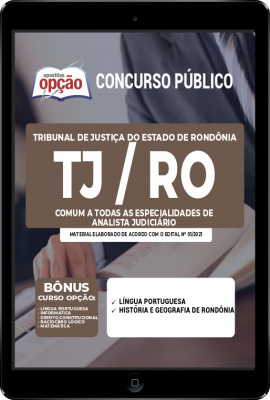 Apostila TJ-RO em PDF - Comum a Todas as Especialidades de Analista Judiciário