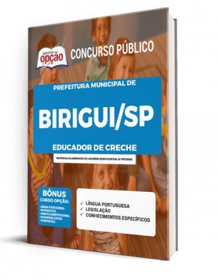 Apostila Prefeitura de Birigui - SP - Educador de Creche