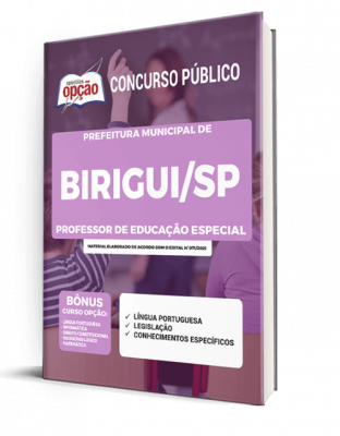 Apostila Prefeitura de Birigui - SP - Professor de Educação Especial