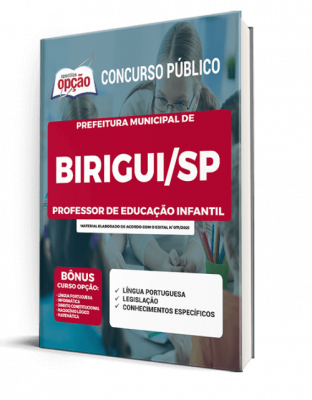 Apostila Prefeitura de Birigui - SP - Professor de Educação Infantil