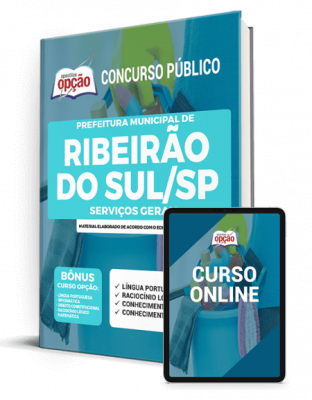 Apostila Prefeitura de Ribeirão do Sul - SP - Serviços Gerais