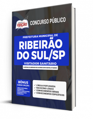 Apostila Prefeitura de Ribeirão do Sul - SP - Visitador Sanitário