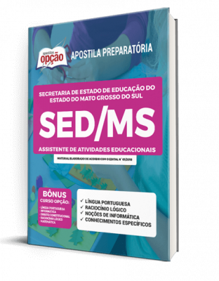 Apostila SED-MS - Assistente de Atividades Educacionais