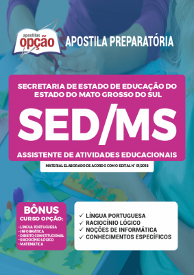 Apostila SED-MS - Assistente de Atividades Educacionais