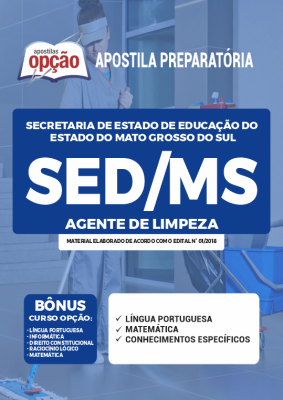 Apostila SED-MS - Agente de Limpeza