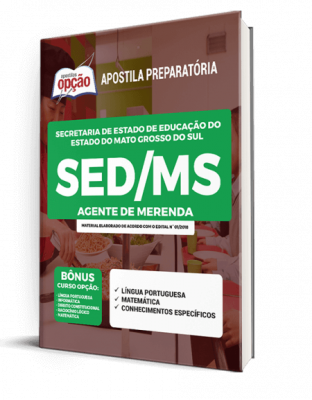 Apostila SED-MS - Agente de Merenda