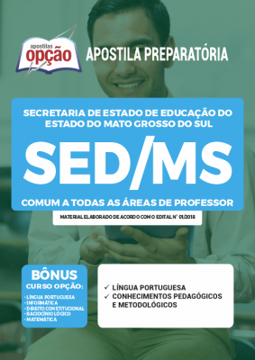 Apostila SED-MS - Comum a Todas as Áreas de Professor