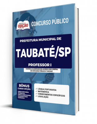 Apostila Prefeitura de Taubaté - SP - Professor I