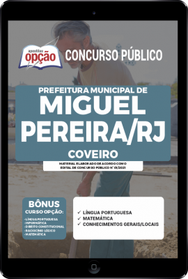 Apostila Prefeitura de Miguel Pereira - RJ em PDF - Coveiro