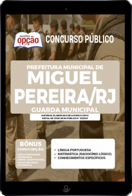 Apostila Prefeitura de Miguel Pereira - RJ em PDF - Guarda Municipal