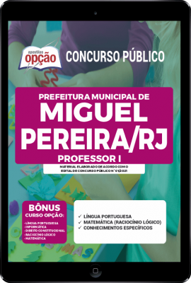 Apostila Prefeitura de Miguel Pereira - RJ em PDF - Professor I