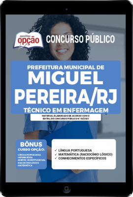 Apostila Prefeitura de Miguel Pereira - RJ em PDF - Técnico em Enfermagem
