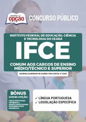 Apostila IFCE - Comum aos Cargos de Ensino Médio/Técnico e Superior
