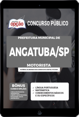 Apostila Prefeitura de Angatuba - SP em PDF - Motorista