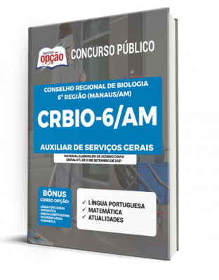 Apostila CRBio-06-AM - Auxiliar de Serviços Gerais