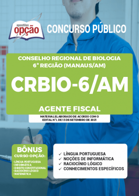 Apostila CRBio-06-AM - Agente Fiscal