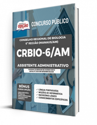Apostila CRBio-06-AM - Assistente Administrativo