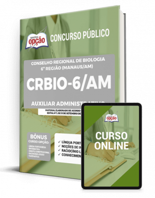 Apostila CRBio-06-AM - Auxiliar Administrativo