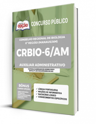 Apostila CRBio-06-AM - Auxiliar Administrativo