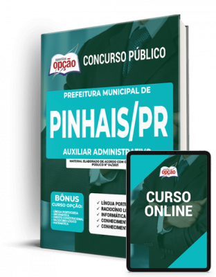 Apostila Prefeitura de Pinhais - PR - Auxiliar Administrativo