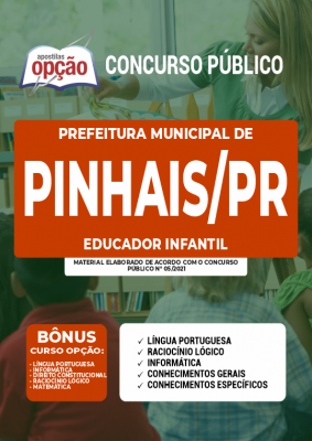 Apostila Prefeitura de Pinhais - PR - Educador Infantil